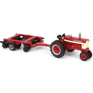 Manufacturer_ERTL Tractors | Implements<1/64 Farmall 460 Tractor with Disk by ERTL