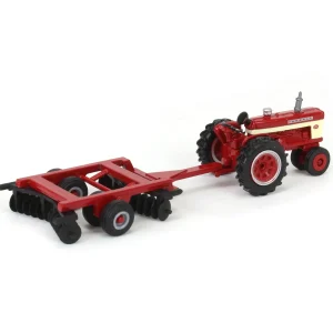 Manufacturer_ERTL Tractors | Implements<1/64 Farmall 460 Tractor with Disk by ERTL