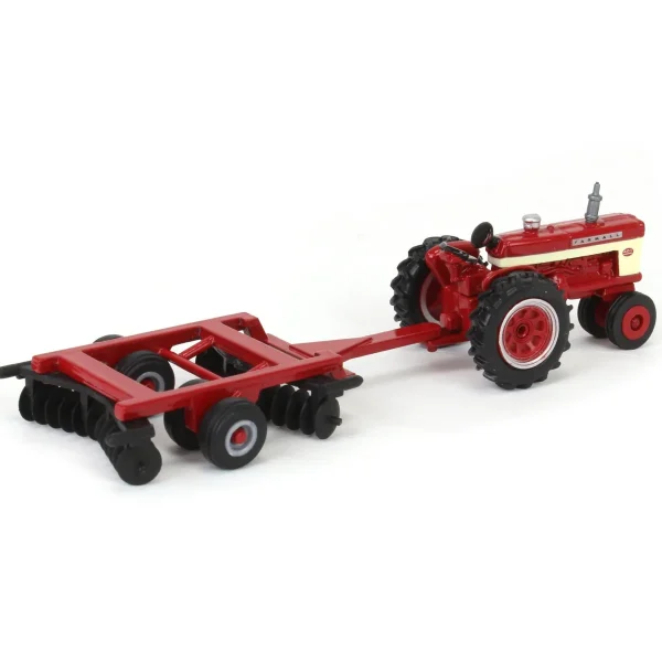Manufacturer_ERTL Tractors | Implements<1/64 Farmall 460 Tractor with Disk by ERTL