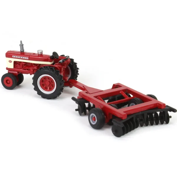 Manufacturer_ERTL Tractors | Implements<1/64 Farmall 460 Tractor with Disk by ERTL