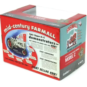 Manufacturer_ERTL Tractors<1/16 Farmall C White Demonstrator, 75th Anniversary