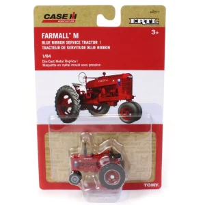 Manufacturer_ERTL Tractors<1/64 Farmall M Narrow Front with Blue Ribbon Logo