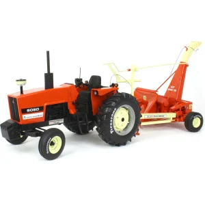 Manufacturer_SpecCast Tractors | Implements<1/16 Firestone Series Allis Chalmers 6080 with 782 3-Row Corn Forage Harvester, 1 of 2,500