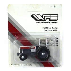 Manufacturer_Scale Models Tractors<1/64 First Edition White 2-135 2WD Field Boss Tractor w/ Cab