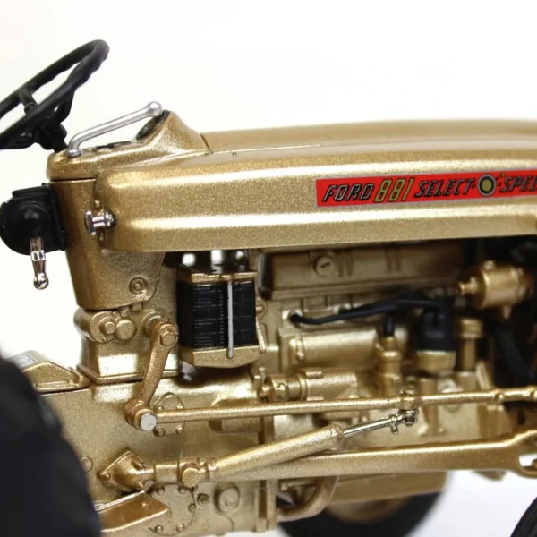 Manufacturer_ERTL Tractors<1/16 Ford 881 Gold Demonstrator, 25th Anniversary National Farm Toy Museum