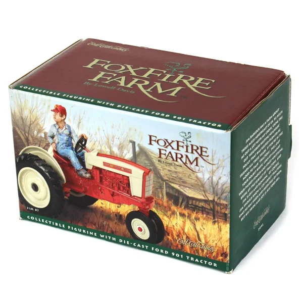 Manufacturer_ERTL Tractors<1/16 Ford 901 Tractor & "Jim" Figurine #7 by Lowell Davis