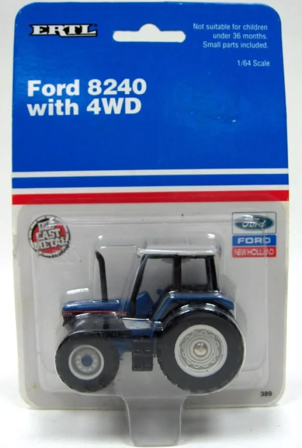Manufacturer_ERTL Tractors<1/64 Ford 8240 4WD Tractor by ERTL