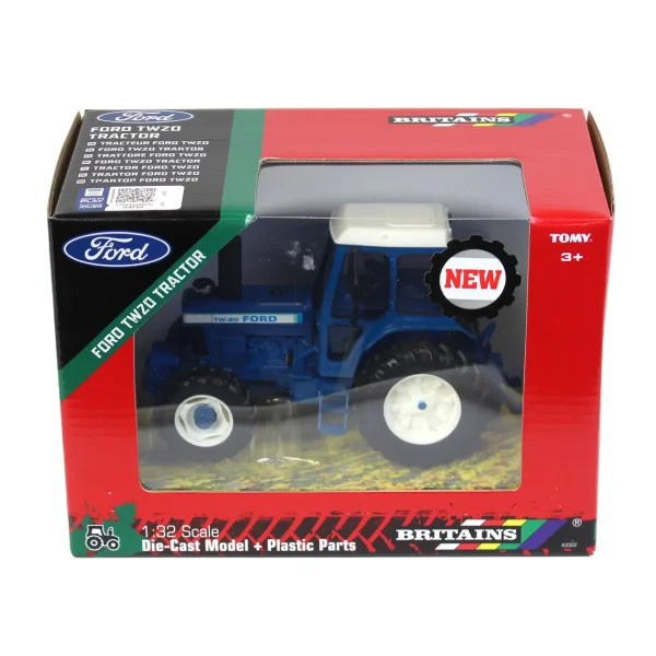 Manufacturer_ERTL Tractors<1/32 Ford TW-20 Tractor with Cab & MFD