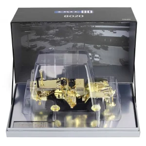 Manufacturer_ERTL Tractors<Gold Chrome Chase Unit ~ 1/32 John Deere 8020 Tractor, ERTL 80th Anniversary