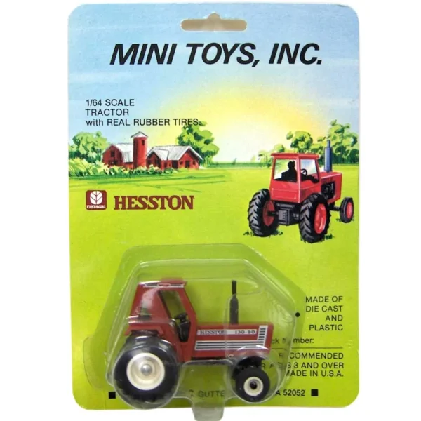 Manufacturer_ERTL Tractors<1/64 Hesston 130-90 Cab with 2WD