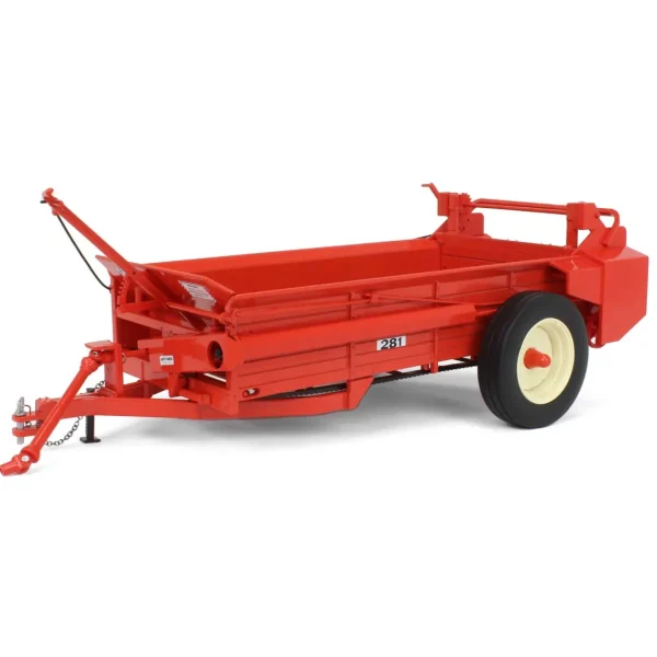 Manufacturer_SpecCast Implements<1/16 High Detail Allis Chalmers 281 Box Manure Spreader, 2022 Orange Spectacular Show