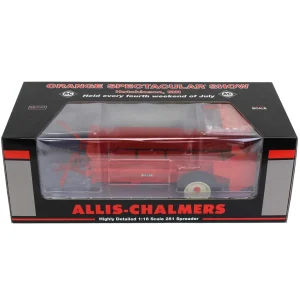 Manufacturer_SpecCast Implements<1/16 High Detail Allis Chalmers 281 Box Manure Spreader, 2022 Orange Spectacular Show
