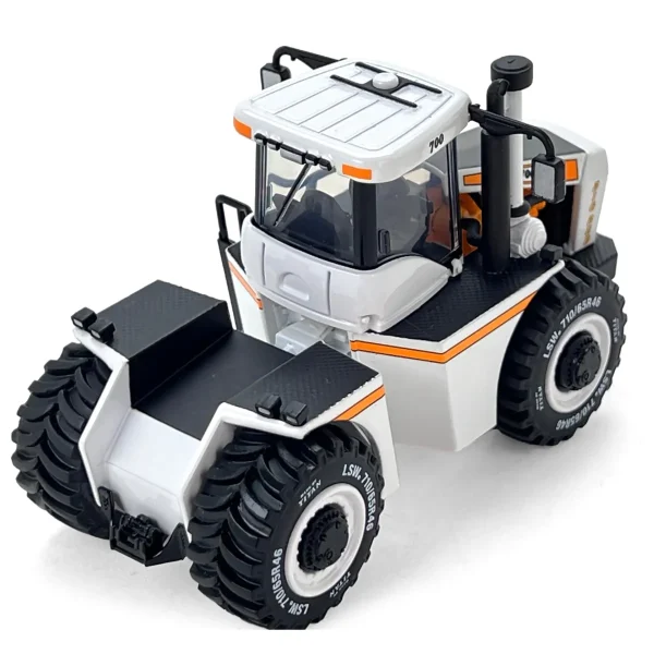 Manufacturer_First Gear, Inc. Tractors<1/64 High Detail Big Bud 700 Las Vegas White CE Version with Titan Goodyear LSW Tires