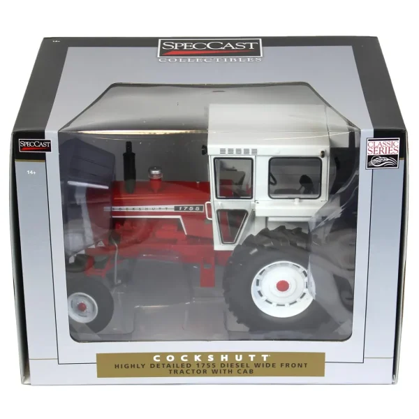 Manufacturer_SpecCast Tractors<1/16 High Detail Cockshutt 1755 Diesel Wide Front with Factory Oliver Cab