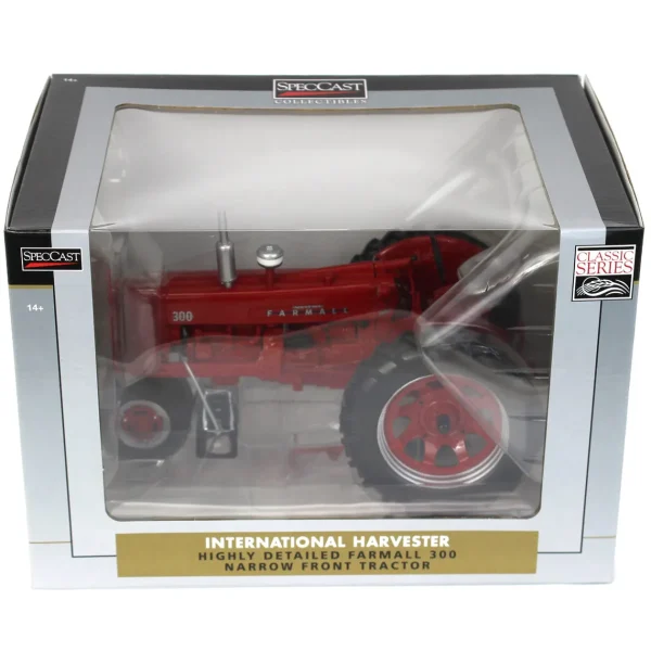 Manufacturer_SpecCast Tractors<1/16 High Detail Farmall 300 Gas Narrow Front Tractor