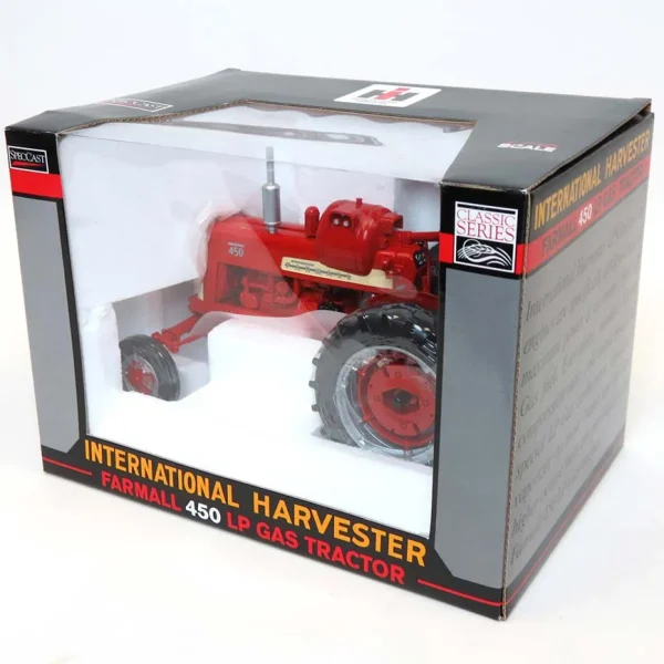 Manufacturer_SpecCast Tractors<1/16 High Detail IH Farmall 450 LPG Wide Front