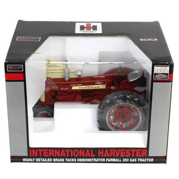 Manufacturer_SpecCast Tractors<1/16 High Detail IH Farmall 350 Demonstrator Narrow Front