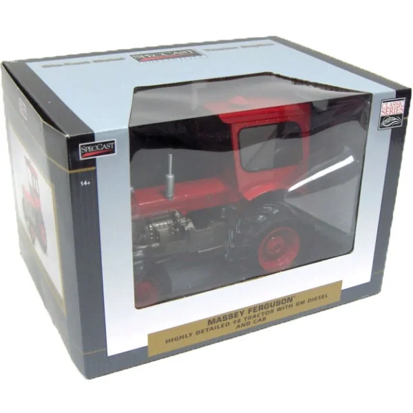 Manufacturer_SpecCast Tractors<1/16 High Detail Massey Ferguson 98 GM Diesel with Cab