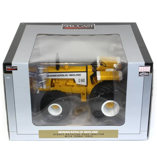 Manufacturer_SpecCast Tractors<1/16 High Detail Minneapolis Moline G940 with Large Terra Tires