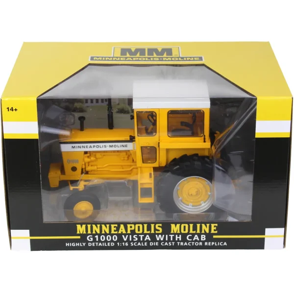 Manufacturer_SpecCast Tractors<1/16 High Detail Minneapolis Moline G1000 Vista 2WD with Cab