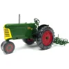 Manufacturer_SpecCast Implements<1/16 High Detail Oliver 88 Gas with Spring Tooth Harrow
