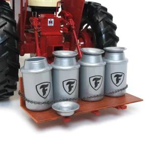 Manufacturer_SpecCast Tractors<1/16 IH Farmall 544 Hydro with Loader & Milk Can Platform, 2018 Firestone Series