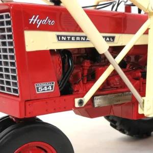 Manufacturer_SpecCast Tractors<1/16 IH Farmall 544 Hydro with Loader & Milk Can Platform, 2018 Firestone Series