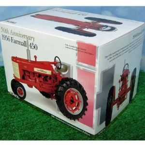 Manufacturer_ERTL Tractors<1/16 1956 IH Farmall 450 Narrow Front, 50 Anniversary, ERTL Precision Series