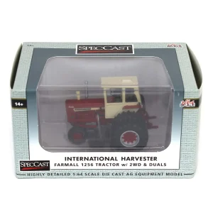Manufacturer_SpecCast Tractors<1/64 IH Farmall 1256 2WD Tractor with Cab