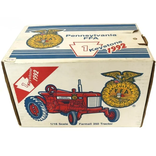 Manufacturer_ERTL Tractors<1/16 IH Farmall 350 Wide Front, 1992 Keystone FFA, 1st in Series