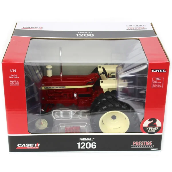 Manufacturer_ERTL Tractors<1/16 IH Farmall 1206 with Rear Duals, ERTL Prestige Collection, 2nd in Outback Toys Exclusive Series