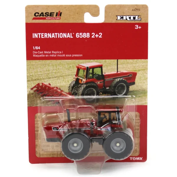 Manufacturer_ERTL Tractors<1/64 International 6588 2+2 w/ Front & Rear Duals