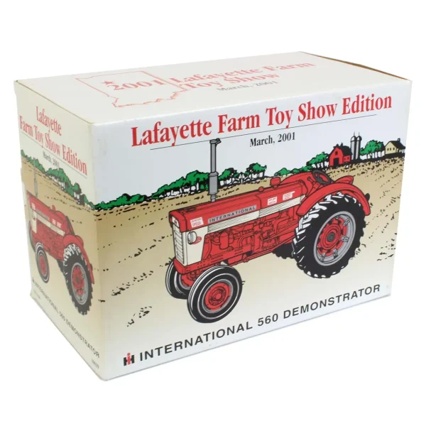 Manufacturer_ERTL Tractors<1/16 International 560 Demonstrator, 2001 Lafayette Farm Toy Show