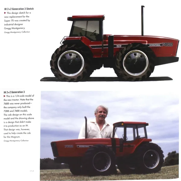 Manufacturer_ERTL Tractors<1/16 International 7688 Super 70 Series 2+2, 3rd in Outback Toys Exclusive Series