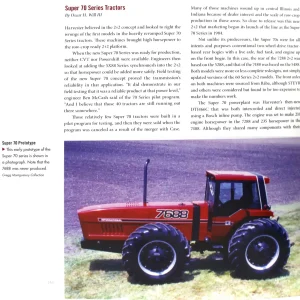 Manufacturer_ERTL Tractors<1/16 International 7688 Super 70 Series 2+2, 3rd in Outback Toys Exclusive Series