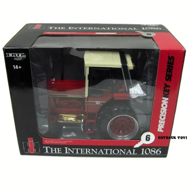 Manufacturer_ERTL Tractors<1/16 International 1086 Tri Stripe, ERTL Precision Key Series #6