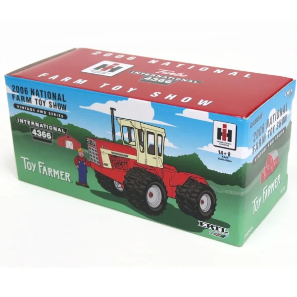 Manufacturer_ERTL Tractors<1/64 International 4366 4WD, 2006 National Farm Toy Show