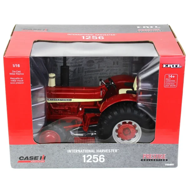 Manufacturer_ERTL Tractors<1/16 International 1256 Wheatland Turbo with MFWD, ERTL Prestige Collection