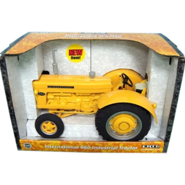 Manufacturer_ERTL Tractors<1/16 International Harvester 660 Industrial Diesel with Die-cast Rear Rims