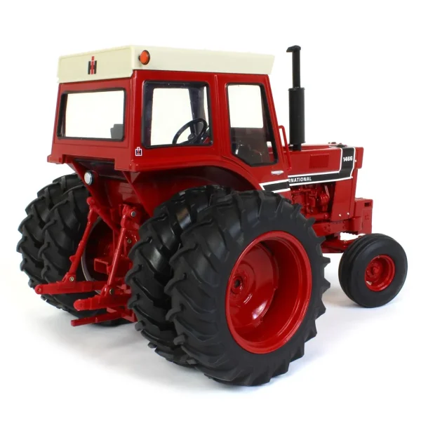 Manufacturer_ERTL Tractors<1/16 International Harvester 1466 Black Stripe 2WD w/ Cab & Rear Duals, ERTL Prestige Collection