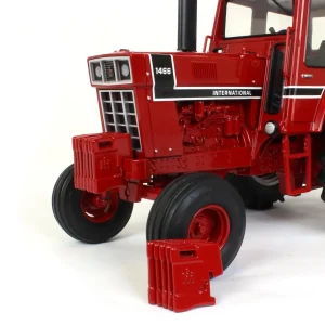 Manufacturer_ERTL Tractors<1/16 International Harvester 1466 Black Stripe 2WD w/ Cab & Rear Duals, ERTL Prestige Collection
