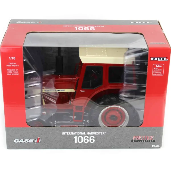 Manufacturer_ERTL Tractors<1/16 International Harvester 1066 with Cab, ERTL Prestige Collection