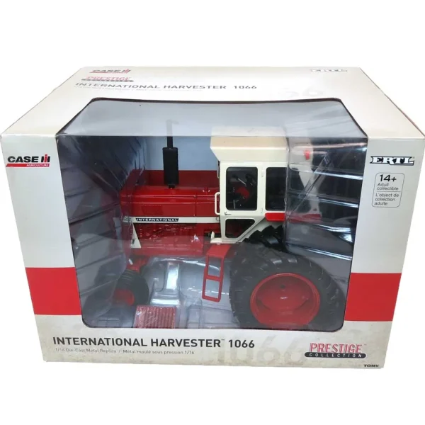 Manufacturer_ERTL Tractors<1/16 International Harvester 1066 Cab with Duals, ERTL Prestige Collection