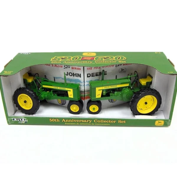 Manufacturer_ERTL Tractors<1/16 John Deere 520 & 620 50th Anniversary Collector Set
