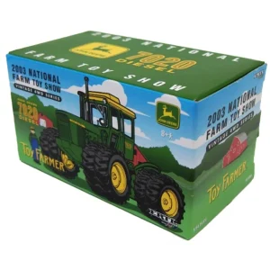 Manufacturer_ERTL Tractors<1/64 John Deere 7020 Cab 4WD, 2003 National Farm Toy Show