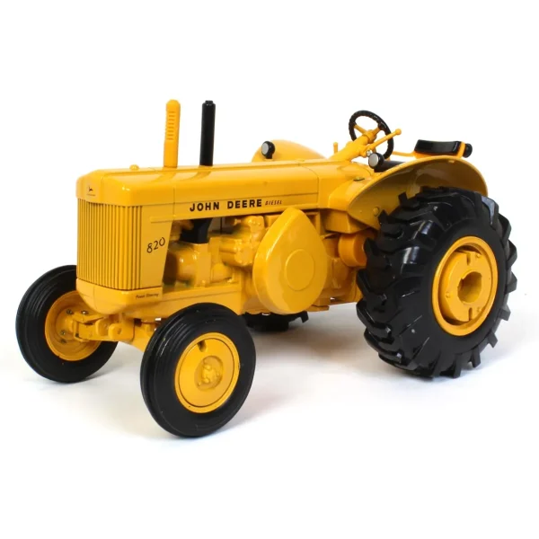Manufacturer_ERTL Tractors<1/16 John Deere 820 Industrial Yellow Diesel, Two-Cylinder 50th Anniversary Edition