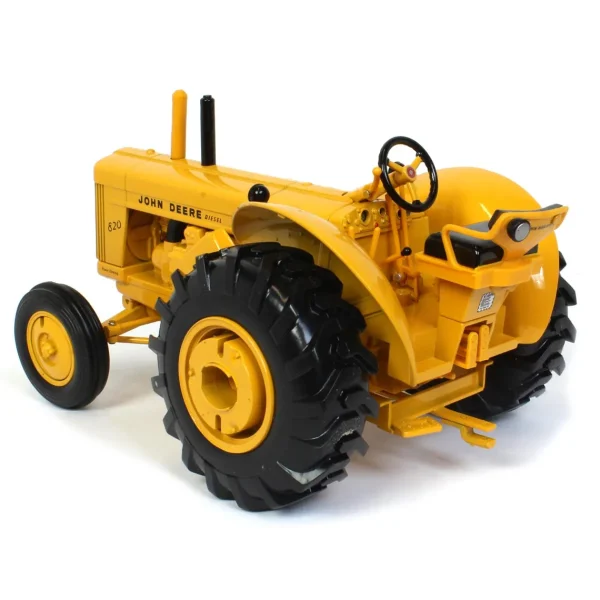 Manufacturer_ERTL Tractors<1/16 John Deere 820 Industrial Yellow Diesel, Two-Cylinder 50th Anniversary Edition