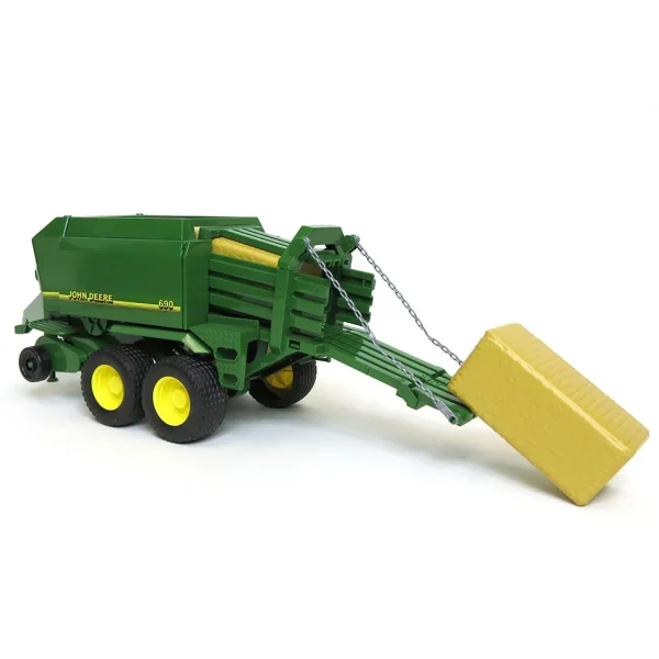 Manufacturer_Bruder Toys Implements<1/16 John Deere 690 Large Square Baler by Bruder