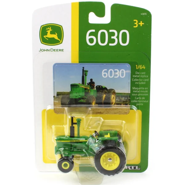 Manufacturer_ERTL Tractors<1/64 John Deere 6030 Open Station w/ Rear Duals & Rear Fenders