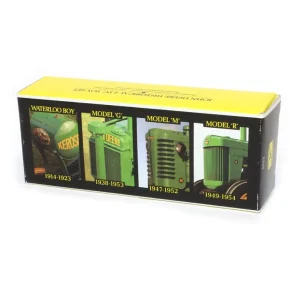 Manufacturer_ERTL Tractors<1/64 John Deere 4 Piece Historical Boxed Set with Waterloo Boy, R, G & M